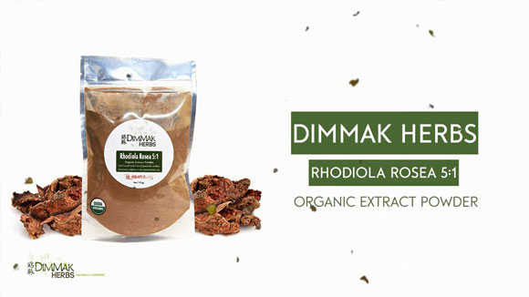 Organic-Rhodiola-Rosea-Powder-Extract-Dimmak-Herbs-video